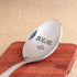 Gift for Best Friend | 7 Inch Sugar Engraved Stainless Steel Spoon for BFF, Valentine's, Wedding, Christmas