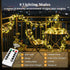 40Ft 120 DomeStar Vines with Light for Bedroom, LED Fairy Lights with Vines, Curtain String Lights with Remote