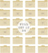 Dekali Designs 4x6 Recipe Card Dividers with Tabs | Set of 24 Recipe Box Dividers on Thick Cardstock + Cooking Measurement Conversion Chart Card by Dekali Designs