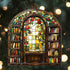 8 Inches) Jesuspirit - Window Hanging Suncatcher Crystal Clear Acrylic & Wood Sun Catcher for Home Decor, for Women