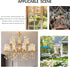 12 Kanpura Pcs Crystal Suncatchers Colorful Chandelier Prisms Crystals Pendants Parts Hanging Ornament for Wedding