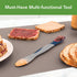 Tovolo Mini Scoop and Spread Tool for Kitchen Meal Prep Small Sandwich Spreader Spatula for Peanut Butter Jelly