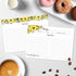 321Done Jumbo XL Sunflower Recipe Cards (Set of 50) Extra Large 5x7 for Weddings, Baby, Bridal Shower