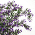 Artificial Flowers Vine, Plastic Hanging Ivy Plants, Fake Vines Grass Garland for Home Garden Decoration - Purple