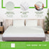 Four Seasons Essentials Queen Size Waterproof Mattress Protector, Cooling Viscose from Bamboo Fitted Sheet Mattress