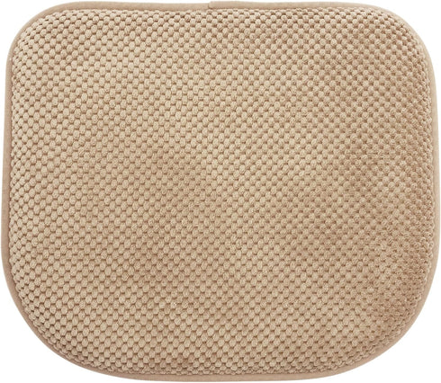 Khaki Foam Seat Cushions Kitchen Chairs Pads for Dining Chairs Non Slip