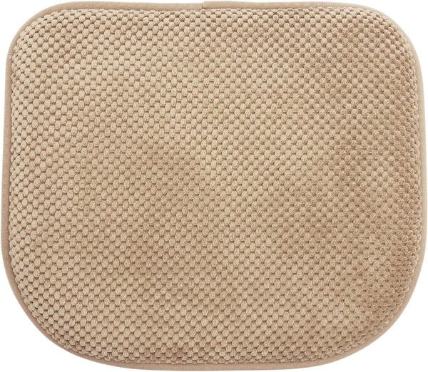Khaki Foam Seat Cushions Kitchen Chairs Pads for Dining Chairs Non Slip