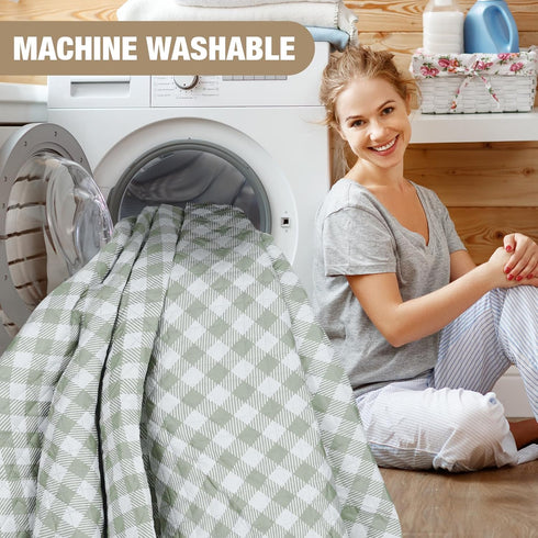 80"x80" 3-Layer Picnic Blankets Outdoor Extra Large - Portable Waterproof Picnic Blanket, Machine Washable Foldable