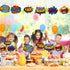 Blulu 30 Pieces Hero Themed Party Decorations, Fun Sign Cutouts for Celebrations