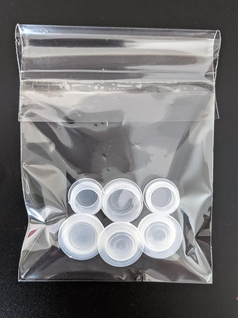 Generic 3/4, 5/8, 9/16 (6 Plastic Stopper Replacement Plug for Salt and Pepper Shakers, Flower Pots, Bottles, Pipes etc