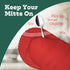 Big Red House Silicone Mini Oven Mitts - Red - Set of 2 - Heat Resistant Kitchen Gloves for Cooking Baking