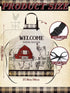 Bencailor 6 Pcs Waterproof Kitchen Aprons, Adjustable Baking Cooking Themed Aprons for Home