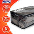 Hefty Extra Large Flexible Tote, 2 Pack with Breathable Mesh, Double Zip Closure for Seasonal Apparel Storage