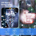 7.2ft 20 (6 Pack) TingMiao Cool White Fairy String Lights Battery Operated LED Starry Lights LEDs Silvery Copper Wire