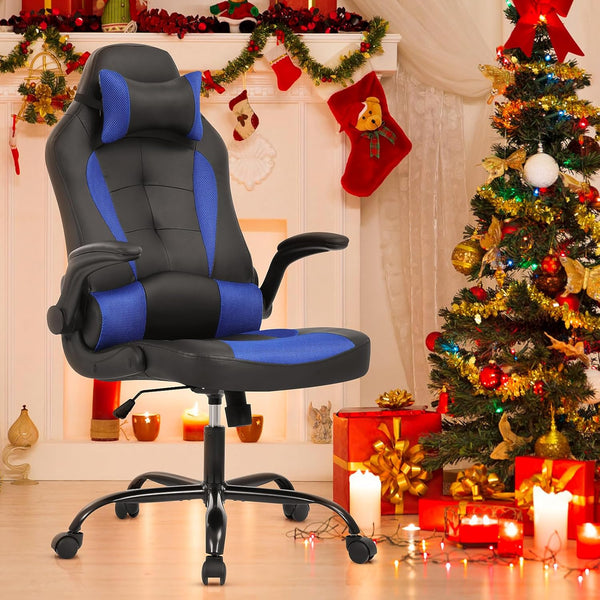 Gaming Chair, High Back Office Chair Ergonomic Desk Chair PC Racing Chair