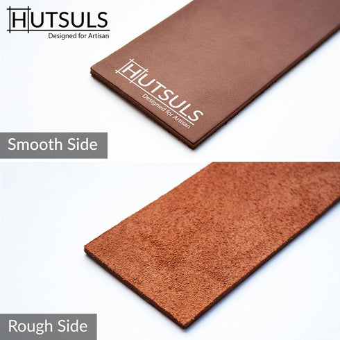 Brown Leather Strop with Compound, Razor-Sharp Edges with Stropping Kit and Honing Compound
