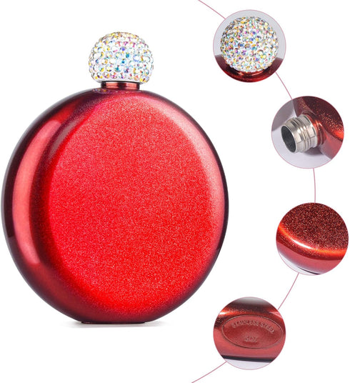 Flask for Women in Red