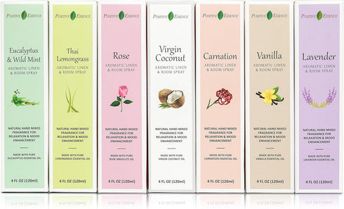 Tulip Linen & Room Spray, Natural Aromatic Bathroom Spray with Pure Essential Oils for Relaxation