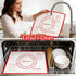 Daixers Set 2,Large 24" 16" 16" 12" Silicone Baking Mats of x Small x Non Stick Non Skid Pastry-Mat with Measurements