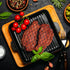 2Pcs 5.51X2.55X0.59Inch Yardwe Fake Steak Props Realistic Artificial Steak Models for Kitchen Display Photography Food