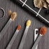 5 Pcs Mini Measuring Spoons Set, Stackable Design, Durable Stainless Steel for Cooking and Baking