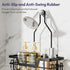 3 16 SWTYMIKI Bathroom Shower Caddy Hanging - Tier Rustproof Over Shower Head Organizer, No Drilling Bathroom Shelf