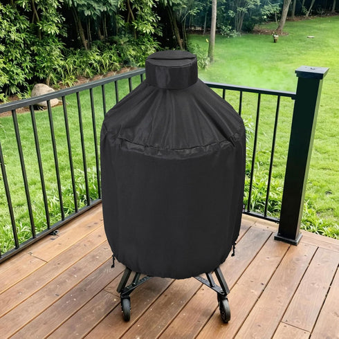 31.5 Inch, 31.5" 31.5" Unicook Grill Cover Compatible with Large Big Green Egg, Kamado Joe and Pit Boss Ceramic Grills