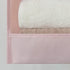 GRANNY SAYS 3-Shelf Hanging Closet Organizer, Collapsible Pink Nursery Shelves, 29 ½" H X 12" W X 12" D, 1-Pack