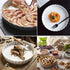 FEOOWV White Round Porcelain Quiche Pan, Non-Stick Baking Dish for Tart Pies, Dishwasher and Oven Safe (9 inch)