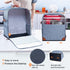 BAGSPRITE Stand Mixer Cover with Appliance Sliders Base, Compatible with KitchenAid Mixer, Storage Bag with Pockets