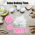 Hand Tools Silicone Molds 4 Pcs, Mini Construction Tools Chocolate Fondant Molds for Cake Decorating & Crafts