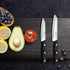 2PCS Little Cook Paring Knife Set, Ultra Sharp German Stainless Steel Kitchen Knives