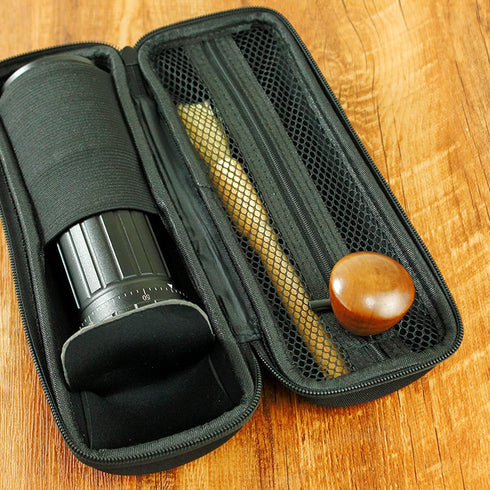 Hand Coffee Grinder Case, Manual Coffee Grinder Bag Mesh Design Portable Good Protection Waterproof Neat Storage for Travel by Socobeta