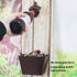 Beer Cap Catcher Wall Mount Bottle Top Bucket with Drained Holes (Crackle)