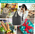 BeeGreen 10 Pack 50LBS Black Reusable Grocery Bags with Storage Pouch Reusable Shopping Bags Bulk with Elastic Band