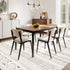 5x7 cotiled Area Rug Living Room: Washable Boho Rugs with Non Slip Backing Large Soft Indoor Stain Resistant Carpet