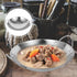 Hemoton Honeycomb Pot, Stainless Steel Paella Pan, Mini Korean Noodle Pot, Stir Fry Pans for Outdoor Cooking