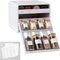 YouCopia SpiceStack Adjustable Spice Rack Organizer, Pull-Down 24-Bottle Seasonings and Spices Holder