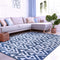 Ompaa Ultra Soft Shaggy Rugs Memory Foam Bedroom Carpet, Blue 4 x