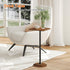 BF171BZ01 HOOBRO Drink Table, Small Square Side Table, Coffee Martini Table with Pedestal, Accent Nightstand for Small