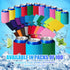 CHENGU 100 Pack Blank Can Cooler Sleeves Neoprene Insulated Beer Sleeves for Can Cooler Sleeves Sublimation Sleeves