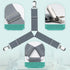Bed Sheet Straps, Adjustable Fitted Sheet Clips, Easy to Install Fasteners, Say Goodbye to Messy Sheets (Gray-4 Pcs)