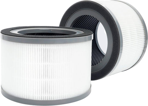 Flintar Vista 200 True HEPA Replacement Filters - 2-Pack Compatible with Vista 200 Air Purifier, H13 Grade