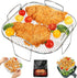 BYKITCHEN 8 inch Square Air Fryer Rack, Stainless Steel Dehydrator Accessories for Cosori, Instant Vortex, Ninja Foodi