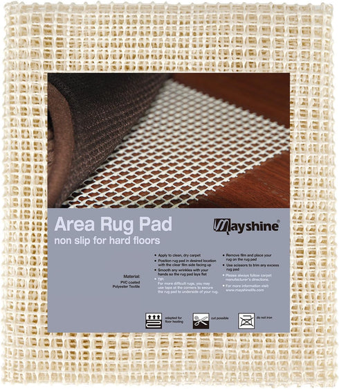MAYSHINE Area Rug Gripper Pad, 2x3 Feet for Hard Floors, Provides Protection and Cushion for Area Rugs
