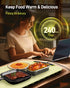8 Food Warming Mat - Upgraded Levels Adjustable Temperature Electric Warming Tray, Multifunctional Full Surface Food
