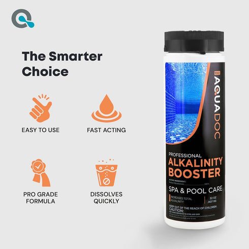 2 lbs. AquaDoc Spa Alkalinity Booster - Hot Tub pH Balance Enhancer