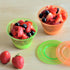 7 Sets 4 Youngever Reusable Parfait Cups With Lids and Inserts, Plastic Dessert and Yogurt Cups, Spill and Leak Proof