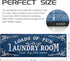 Laundry Room Rug Runner 24"x60", Non Slip Waterproof Mats for Laundry Room Decor, Washable Floor Rug for Mudroom, Navy