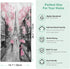 Set 2,Pink 28 14 Inch Eiffel Tower Hand Towel of Paris Decorative Bathroom Towels Face Washcloths Fingertip Towels x